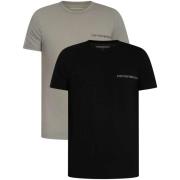 T-shirt Korte Mouw Emporio Armani Set van 2 lounge T-shirts