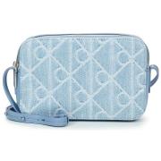 Schoudertas Calvin Klein Jeans EMBLEM AOP DENIM CAMERA BAG