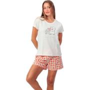 Pyjama's / nachthemden Admas Pyjamashort t-shirt Reading Era Disney