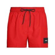 Zwembroek Calvin Klein Jeans Short de bain Drawstring rouge