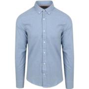 Overhemd Lange Mouw Suitable Hemd Flanel Hellblau