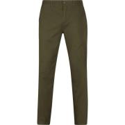 Broek Scotch &amp; Soda Chino Stuart Olijfgroen