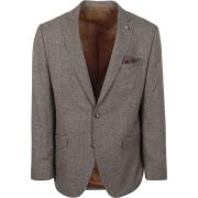 Blazer Suitable Colbert Heleen Melange Bruin