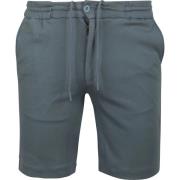 Broek Suitable Respect Jink Short Steel Blau