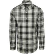 Overhemd Lange Mouw Mcgregor Overhemd Flanel Ruiten Groen