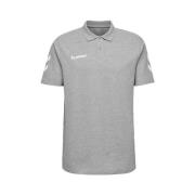Polo Shirt Korte Mouw hummel Polo HMLGO Cotton manches courtes gris