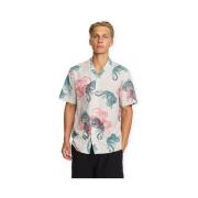 Overhemd Korte Mouw Revolution Cuban Shirt 3249 - Off White