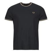 T-shirt Korte Mouw Fred Perry TWIN TIPPED T-SHIRT