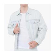 Spijkerjack Calvin Klein Jeans Chaquetas Hombre Modèle Lv04rf722g 90s