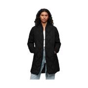 Mantel Superdry Manteau Studio Long Liner matelassé