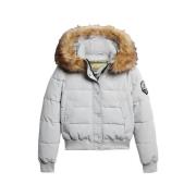 Mantel Superdry Manteau Everest gris