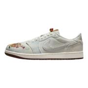 Lage Sneakers Nike 1 Retro Low OG Football Grey Sail Light Chocolate