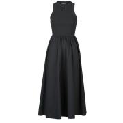 Lange Jurk Tommy Jeans TJW RIB POPLIN TANK DRESS EXT