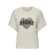 T-shirt Korte Mouw Only -