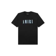 T-shirt Korte Mouw Amiri CORE LOGO TEE BLACK BLUE