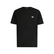 T-shirt Korte Mouw D&amp;G G8PT1T G7F2I BLACK