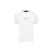 T-shirt Korte Mouw Dsquared T-SHIRT S79GC0010 WHITE
