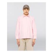 Overhemd Lange Mouw Edwin I036549 BIG OX-SHIRT LS-5R.67 PINK