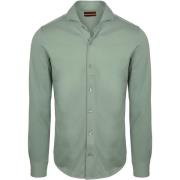Overhemd Lange Mouw Suitable Sorona Overhemd Mid Groen