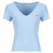 T-shirt Korte Mouw Tommy Jeans TJW SLIM ESSENTIAL RIB V SS