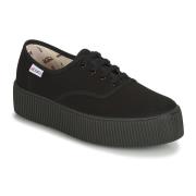 Lage Sneakers Victoria 1915 DOBLE LONA PISO NEG