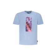 T-shirt Korte Mouw Gianmarco Venturi au01417marinoazligblu2xl