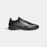 Voetbalschoenen adidas F50 League Turf Core Black Iron Metallic Lucid ...