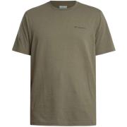 T-shirt Korte Mouw Columbia Grafisch T-shirt met logo op de achterkant