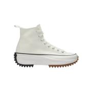 Hoge Sneakers Converse Run Star Hike Hi White Black Gum