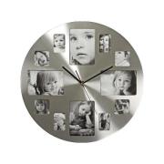 Klokken Nedis Horloge CLWA003PH40 Circulaire Argenté avec Cadre Photo