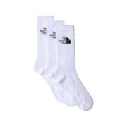 Sportsokken The North Face Chaussettes de sport Pack de 3 Blanc