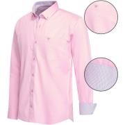 Overhemd Cappuccino Italia Regular Fit Overhemd Pink