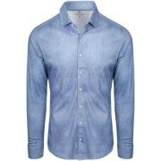 Overhemd Lange Mouw Desoto Overhemd Blue Bleached Denim