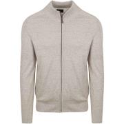 Vest State Of Art Vest Melange Mouline Kaki