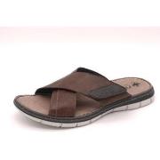 Slippers Rieker Sandalen Bruin 25151-24