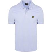 T-shirt Lyle &amp; Scott Poloshirt Bubble Blauw