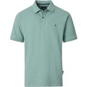Polo Shirt Korte Mouw Casa Moda Polo Stretch Melange Groen
