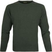 Trui William Lockie Rosemary Lambswool Groen