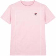 T-shirt Korte Mouw Fila Terri T-Shirt Pale Lilac/White