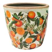 Vazen, potten voor binnen Signes Grimalt Grote Sinaasappelplantenbak