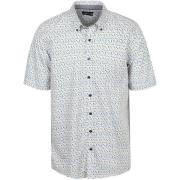 Overhemd Korte Mouw Casa Moda Korte Mouwen Overhemd Dots Blauw