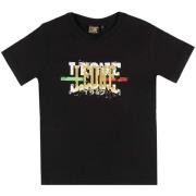 T-shirt Korte Mouw Leone 1947 Boy Short Sleeves Authentic Gold