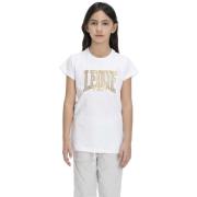 T-shirt Korte Mouw Leone 1947 Girl T-Shirt Short Sleeves Shiny