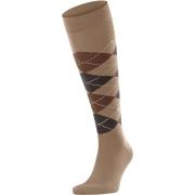 Socks Burlington Edinburgh Kniekousen Wol Beige