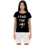 T-shirt Korte Mouw Leone 1947 Woman Shor Sleeves Chic