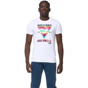 T-shirt Korte Mouw Leone 1947 Man T-Shirt Beach