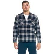 Overhemd Lange Mouw Leone 1947 Man Shirt With Sherpa Lifestyle