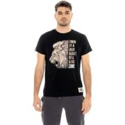 T-shirt Korte Mouw Leone 1947 Man Short Sleeves Graphics