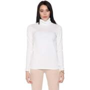 T-Shirt Lange Mouw Leone 1947 Woman High Collar Never Without