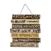 Beeldjes Signes Grimalt Huisregels Voor Wanddecoratie